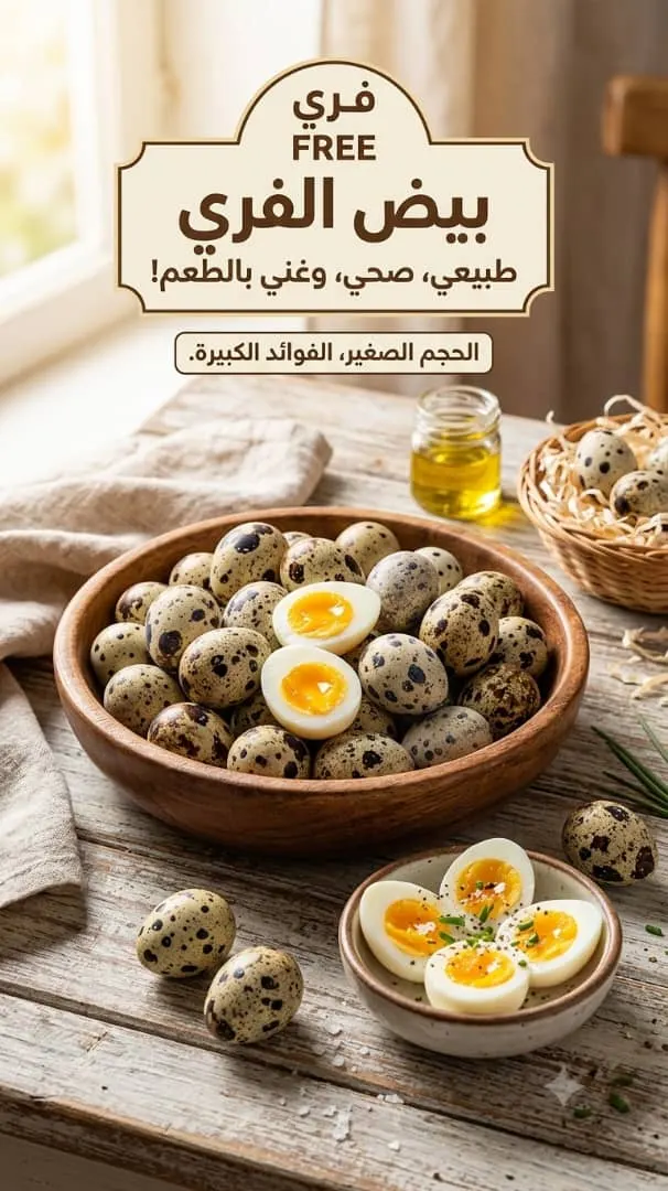 بيض فري
