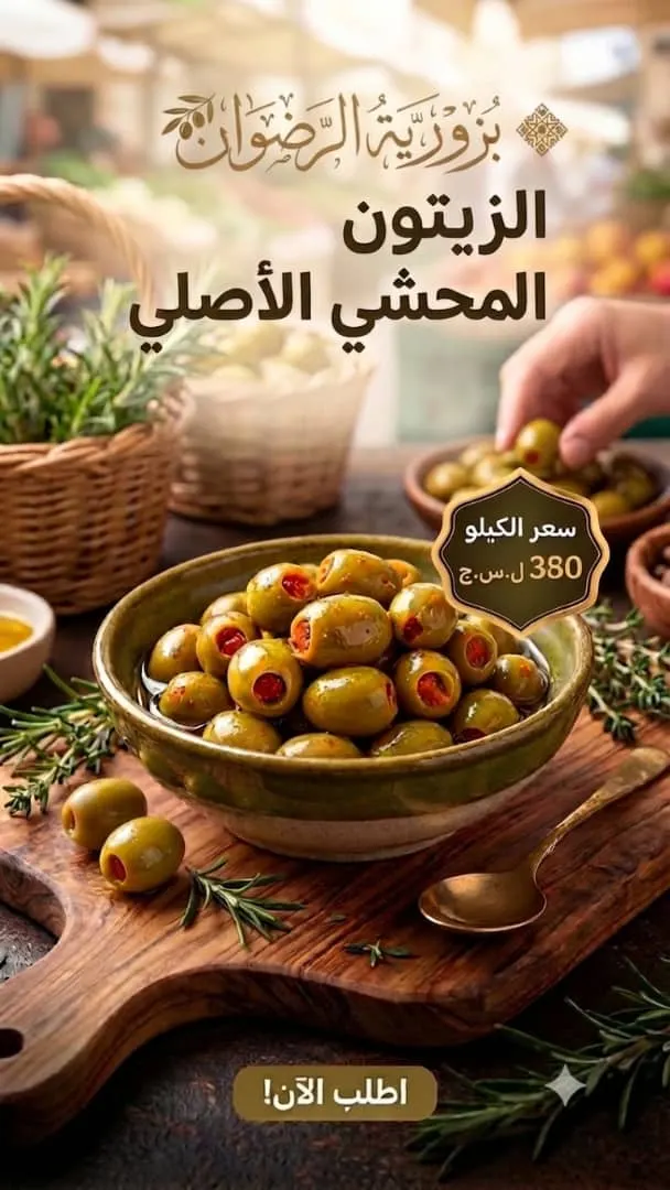 زيتون محشي